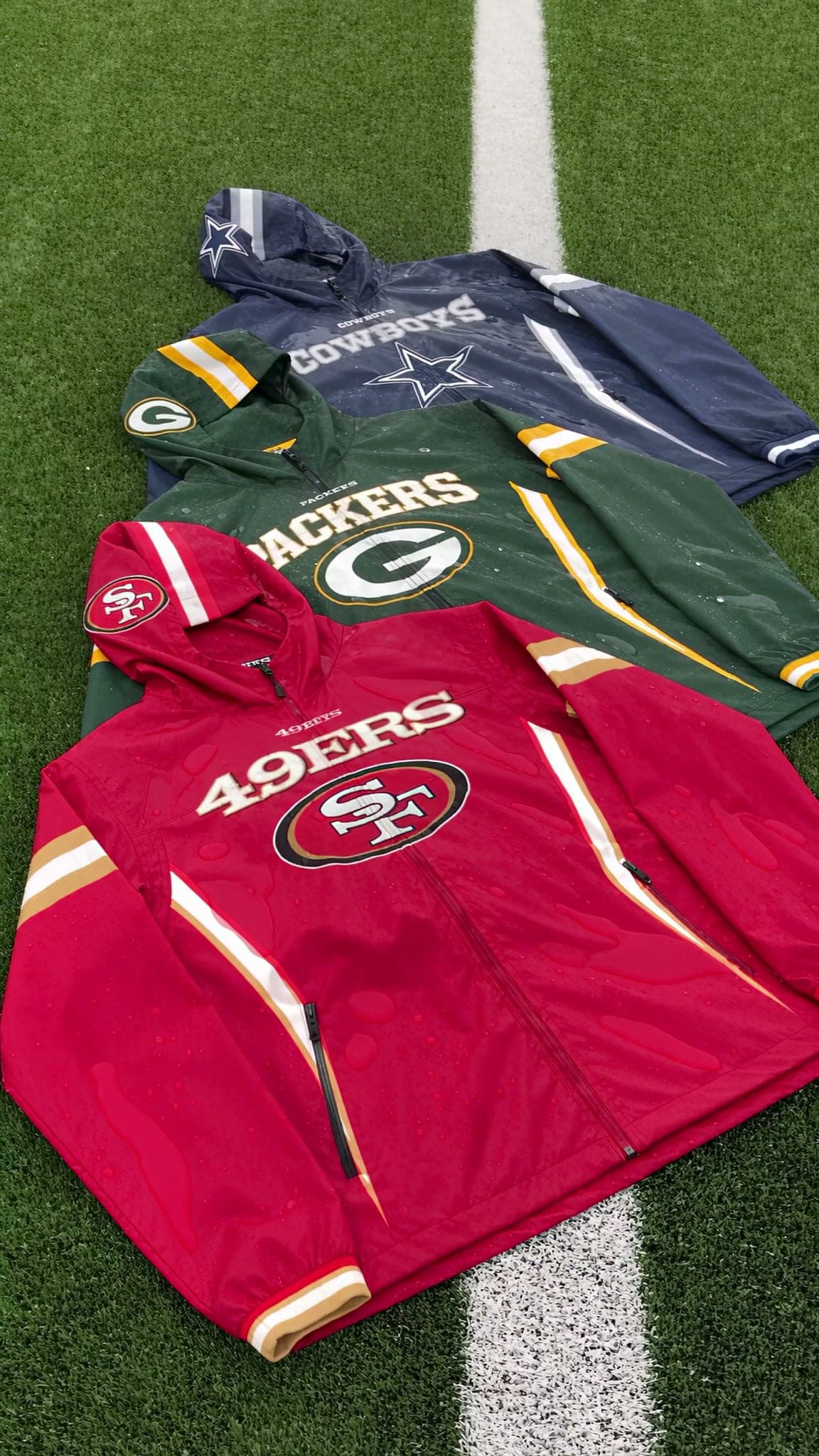 Jacket after the color reveal